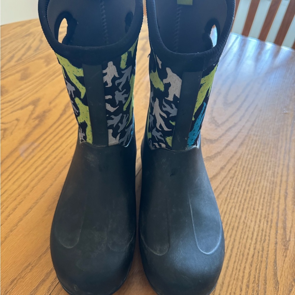 Kids Camouflage Rain Boots Boggs